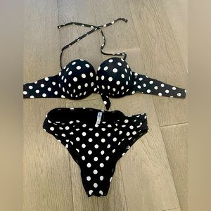 Polka dot bikini